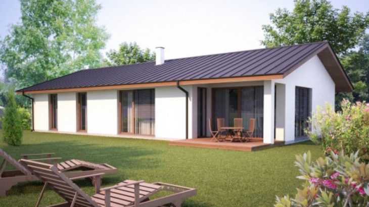 Проект одноэтажного дома P53 - фото №2