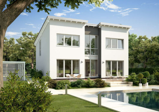 Проект мансардного дома с террасой и навесом S67 - фото №2