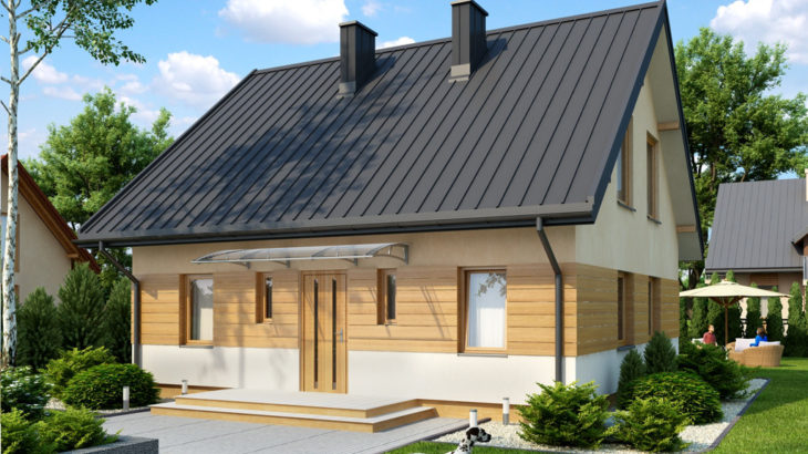 Проект мансардного дома S125 - фото №2