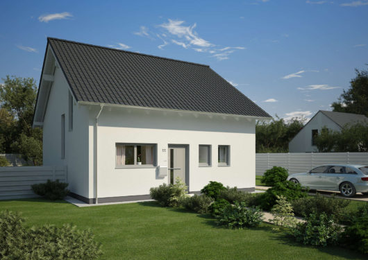 Проект мансардного дома S66 - фото №1